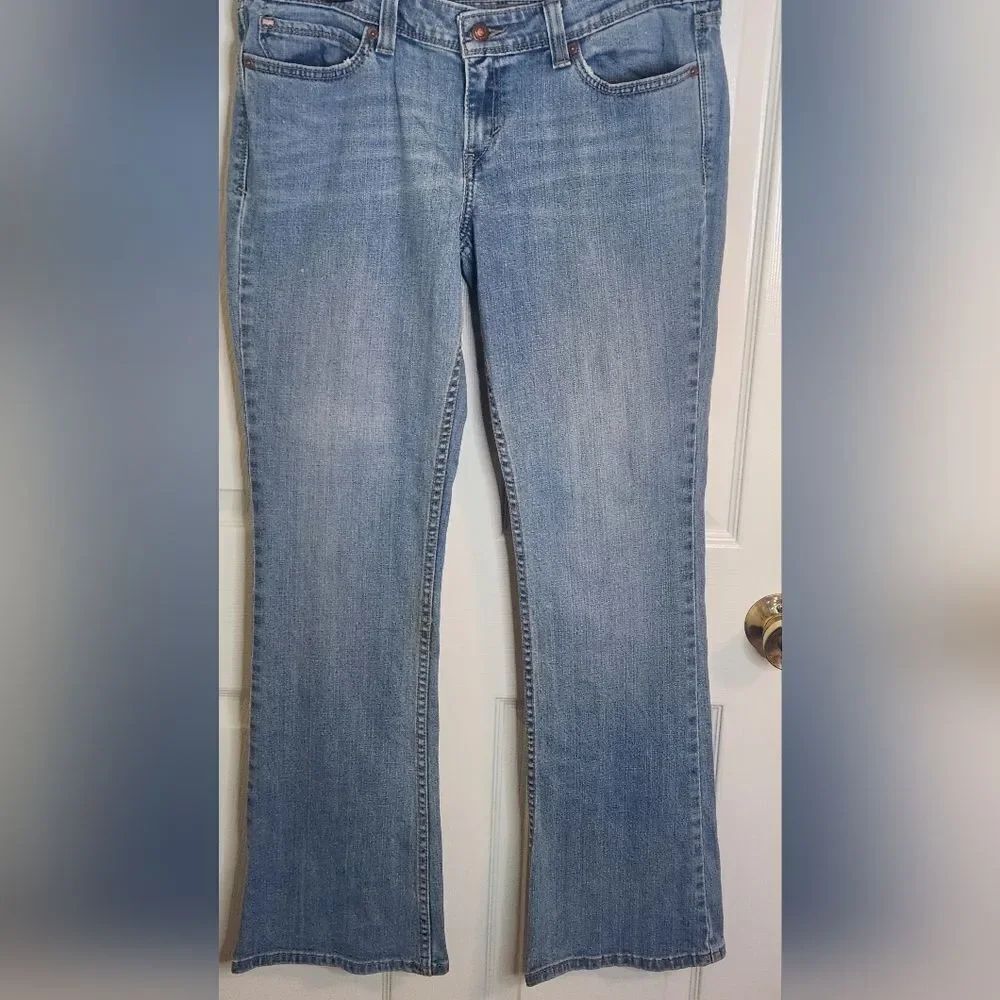 Levi's Demi Curve 13M Light Blue Full Length Bootcut Women’s Jeans